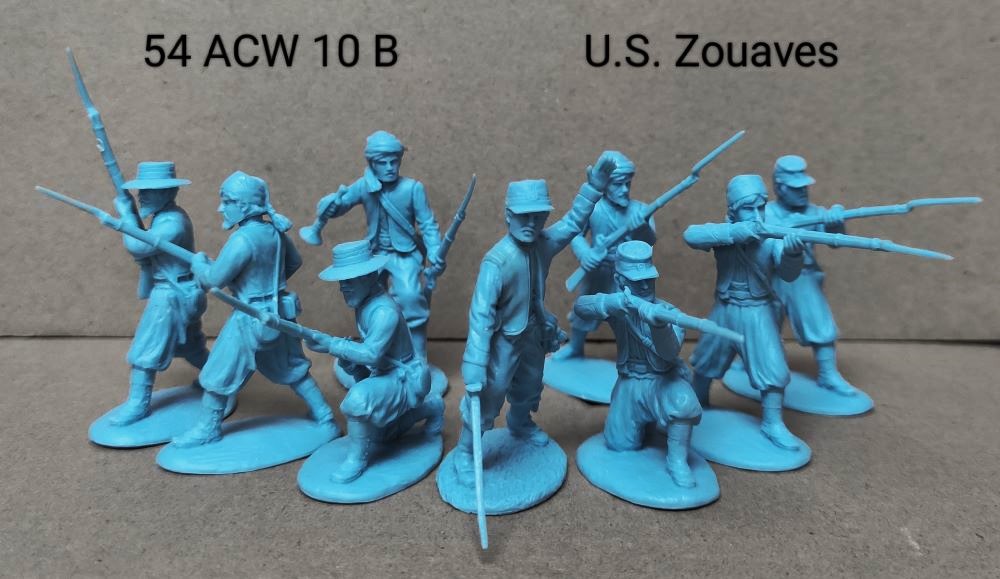 54 ACW 10 B   U.S. Zouaves